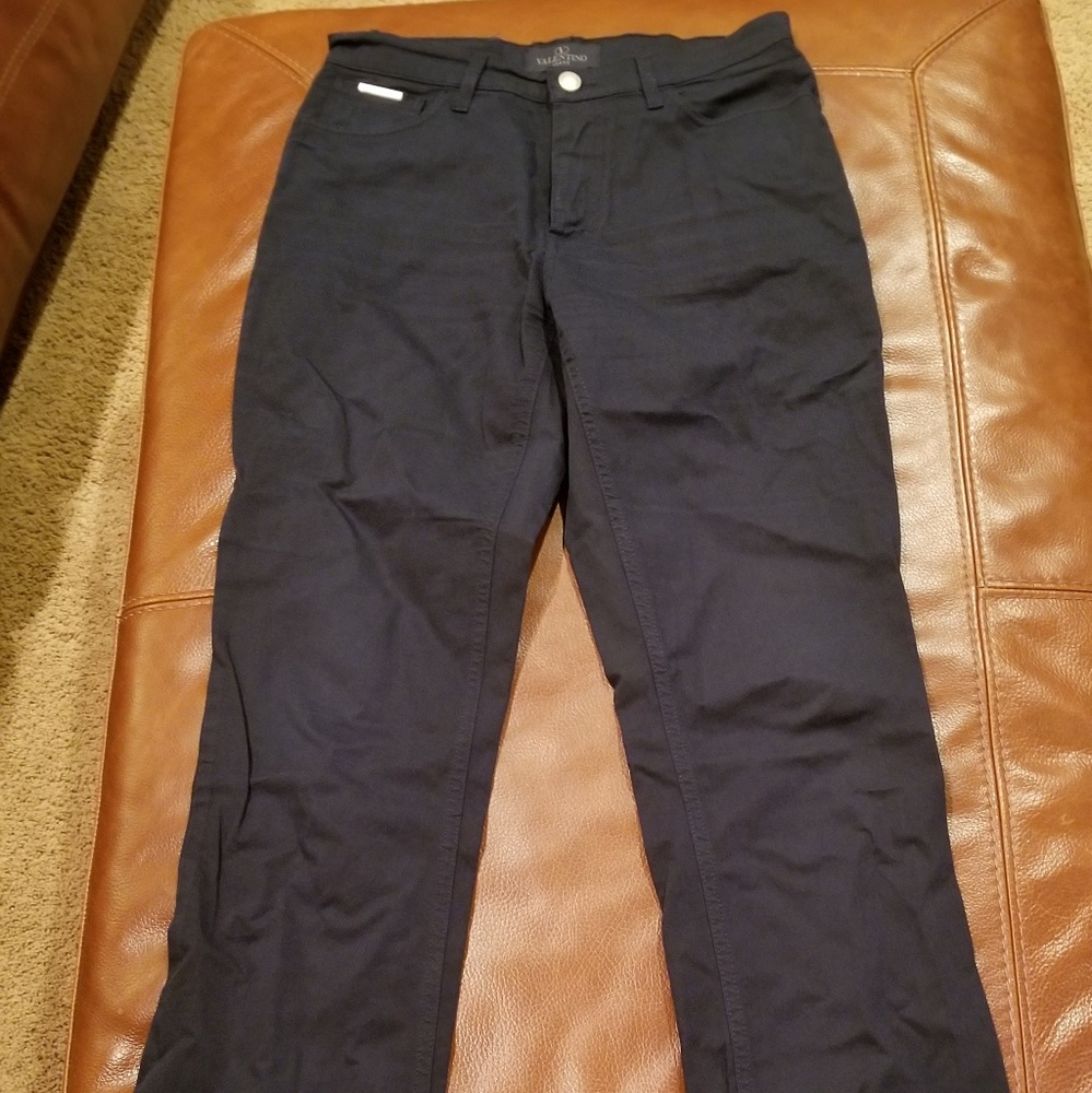 Authentic Valentino womens Jeans dark navy size 30